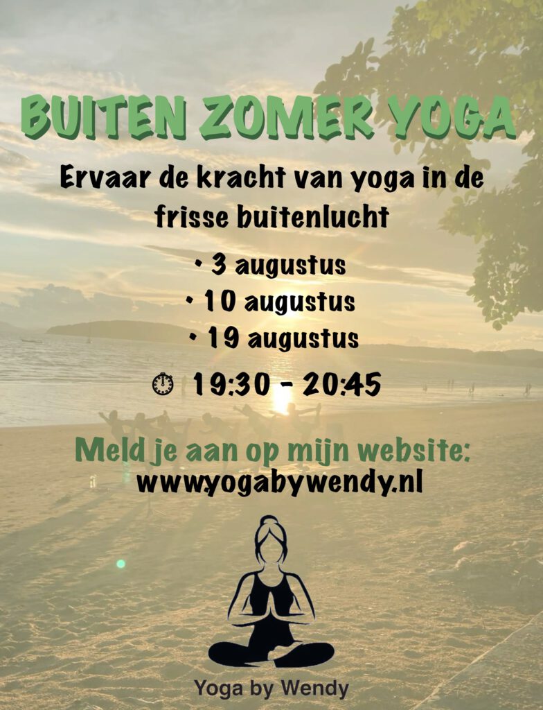 Flyer Buiten Yoga 2026